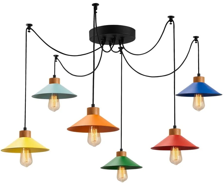 Detské svietidlo s kovovým tienidlom Manavgat – Opviq lights