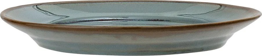 Zelený kameninový tanier Bloomingville Pixie, ø 28 cm