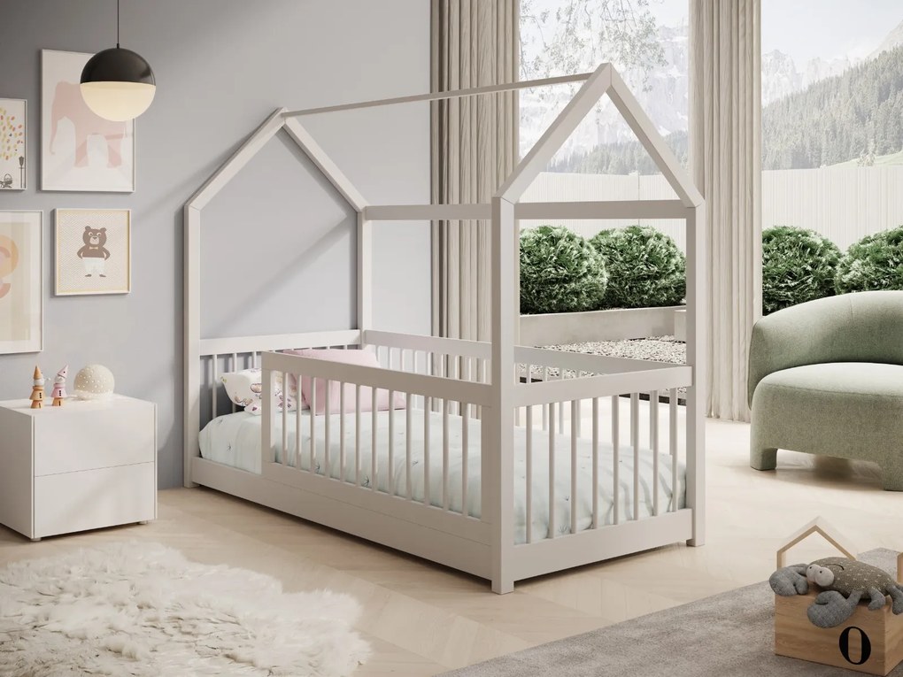 DETSKÁ DOMČEKOVÁ POSTEĽ STELLA 200 x 90 BIELA