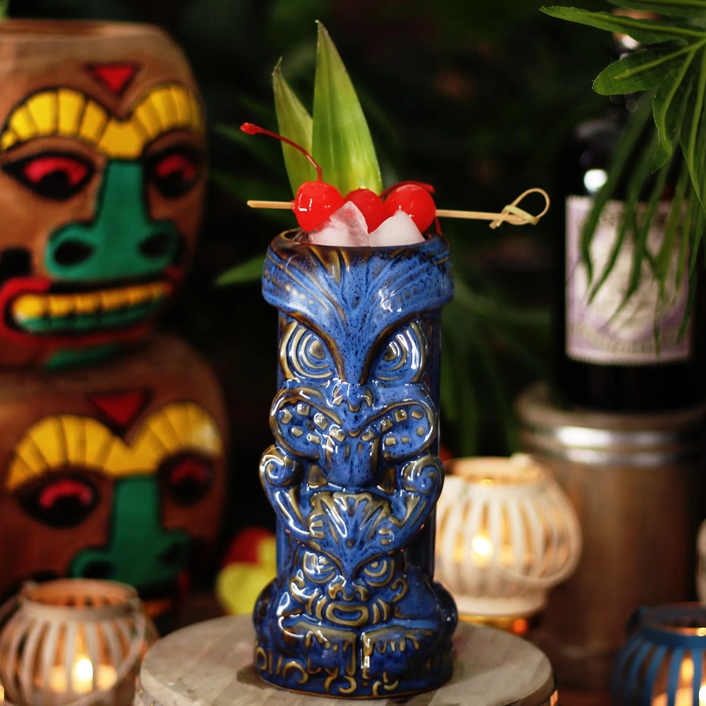 Bar@drinkstuff Duece Tiki pohár 16oz / 450ml