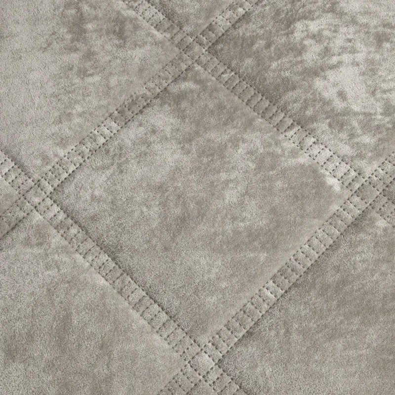 Dekorstudio Zamatový prehoz na posteľ VELVET1 v béžovej farbe Rozmer prehozu (šírka x dĺžka): 220x240cm