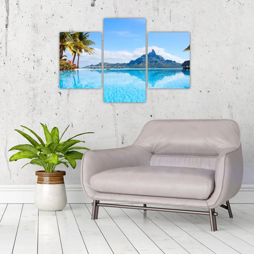 Obraz - Bora-Bora, Francúzska Polynézia (90x60 cm)