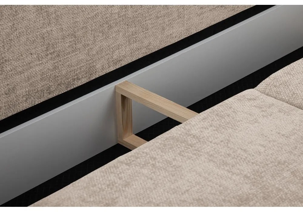 Béžová pohovka 240 cm Matera – Cosmopolitan Design