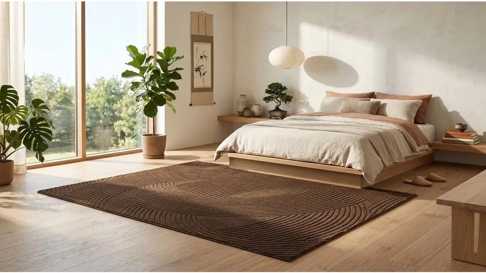 Hnedý koberec 200x290 cm Zephyr – ESTE