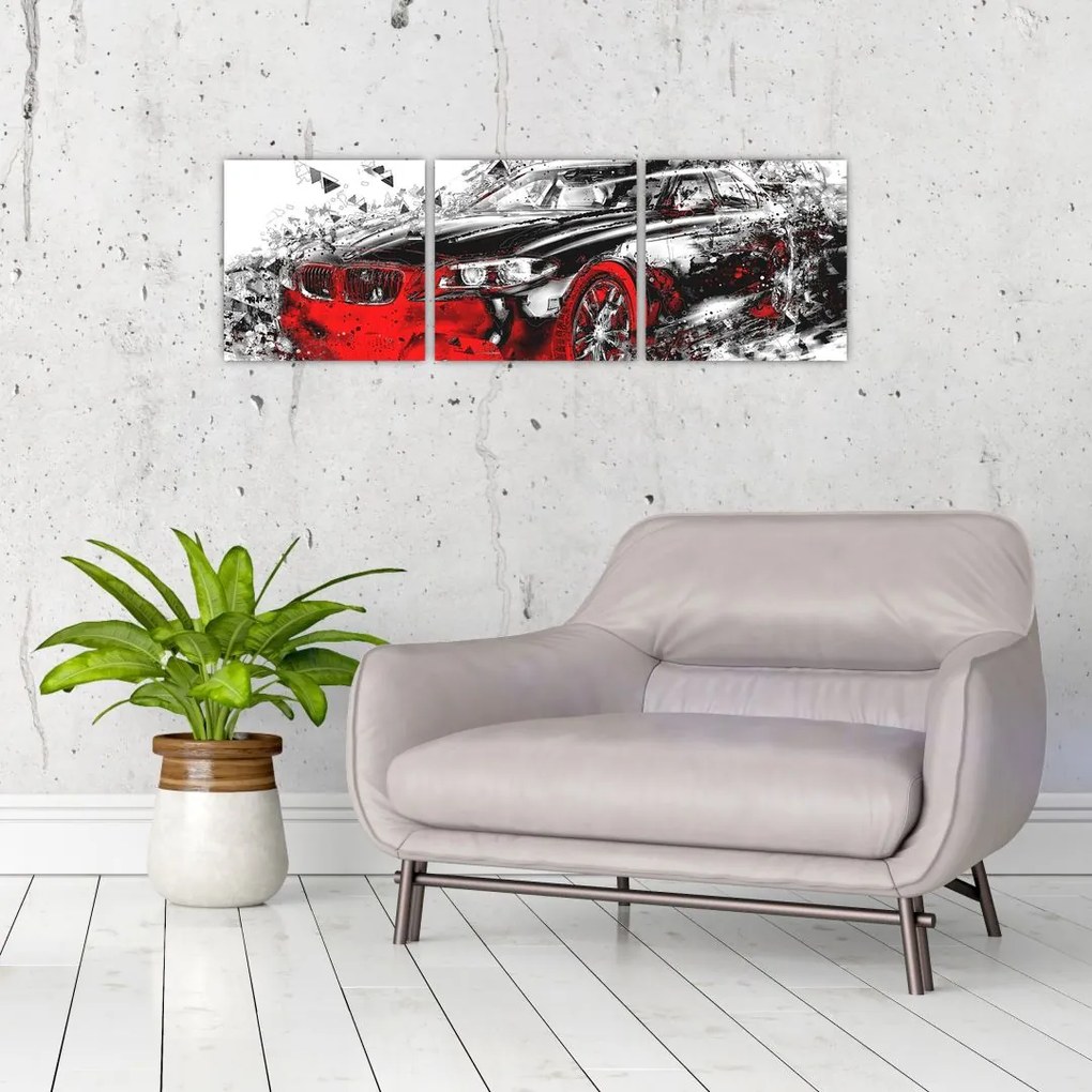 Obraz automobilu - moderný obraz