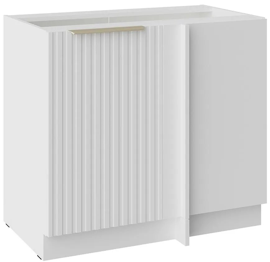 Kuchynská Skrinka Tuluza 105 ND 1F BB biely mat lamel