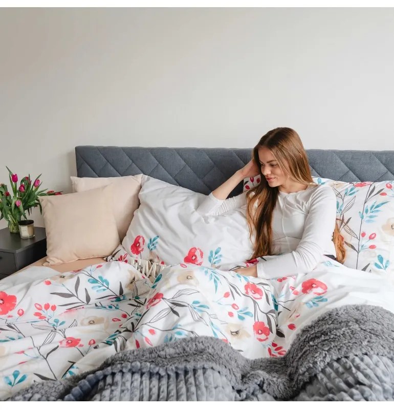 Obliečky bavlnené Nice EMI, Francúzsky set1 200x220 + 2x (70x90)