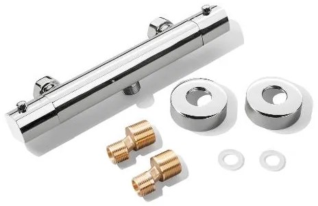 Livarno home Sprchová/Vaňová batéria s termostatom (sprchová batéria, chrómová) (100393709)