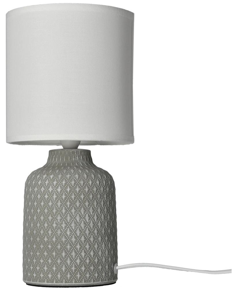 Candellux INER Stolná lampa 1X40W E14 gray 41-79886