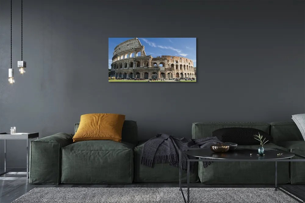 Obraz na plátne Rome Colosseum 125x50 cm