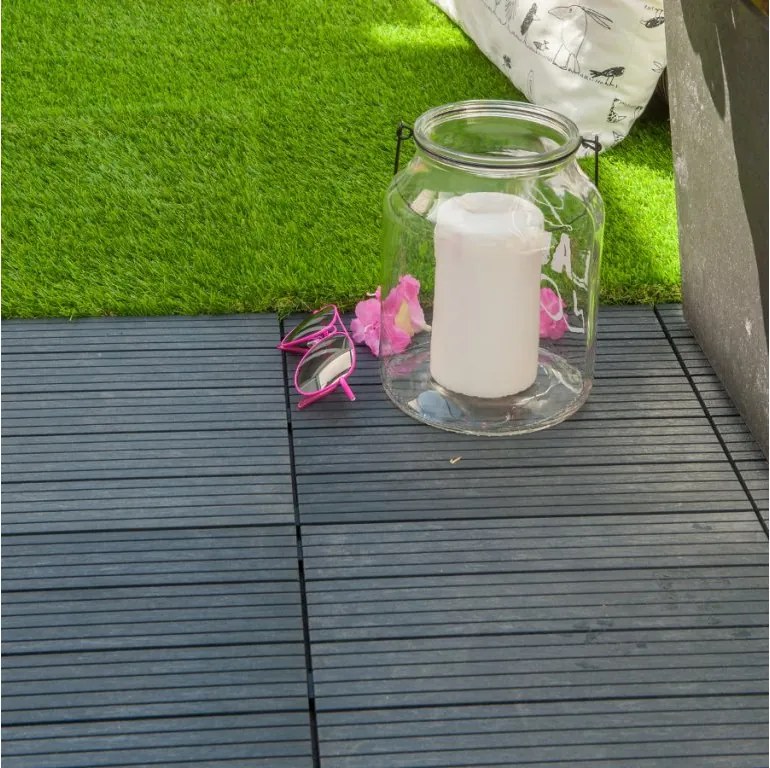 Gumová dlaždica COSMOPOLITAN 30 x 30 cm, antracit MHEU5100064