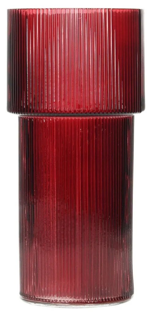 Wazon Insie 23cm deep red