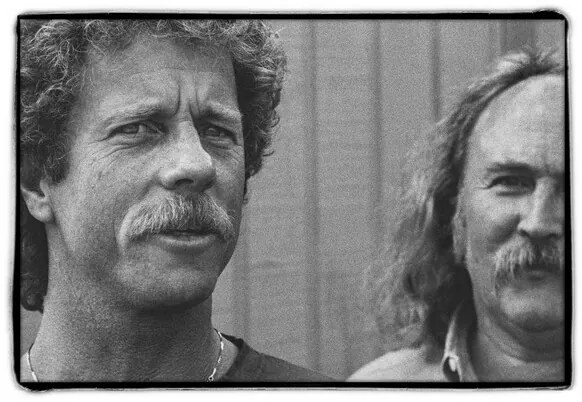 Fotografia Chris Hillman and David Crosby, Nashville, USA, 1990, Messer, Alan