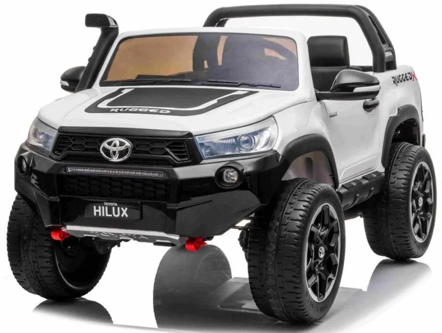 RAMIZ Elektrické autíčko - Toyota Hillux - nelakované - biele motor- 4 x 45W, - batéria 2 x 12V/7Ah - 2025