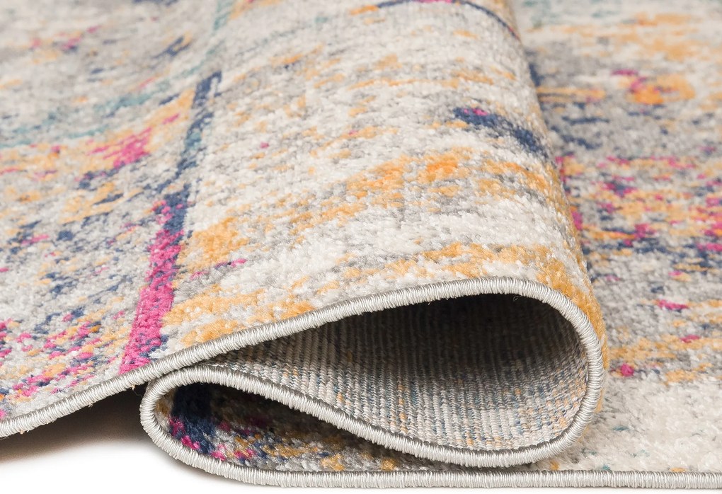 TA Koberec G038A BIELA/TMAVOMODRÁ DENVER FAA Rozmer: 300x400 cm