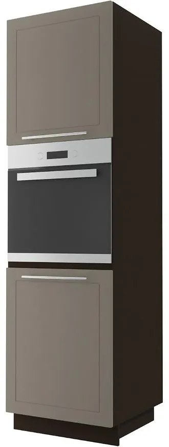 Kuchynská skrinka D14RU/2D Quantum beige mat/lava