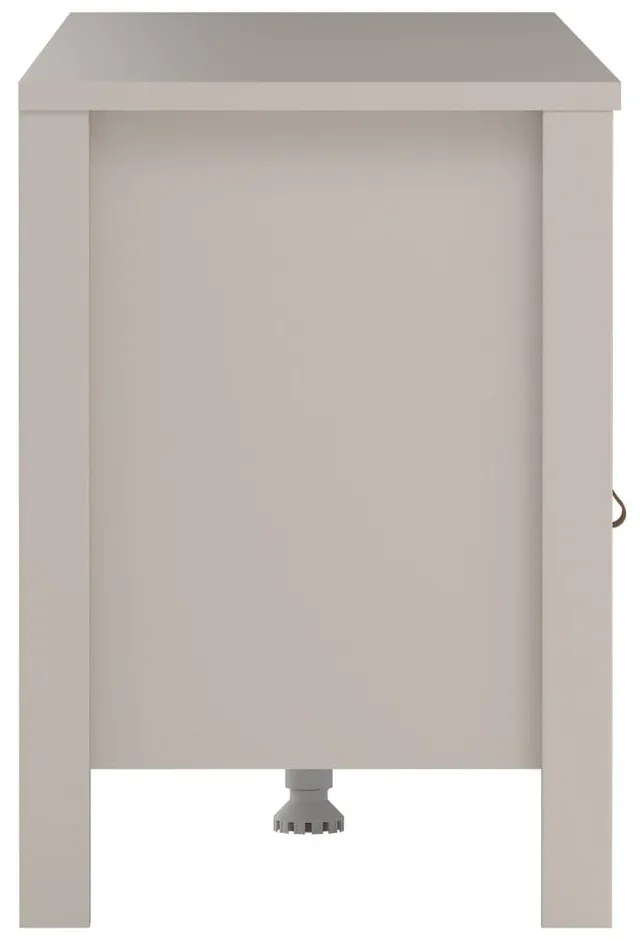 Sivobéžový TV stolík 151x54x38 cm Madrid – Tvilum