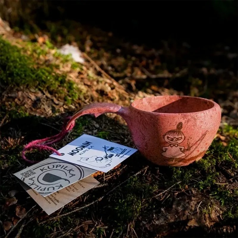 Hrnček kuksa Kupilka Little My 0,21l, červený