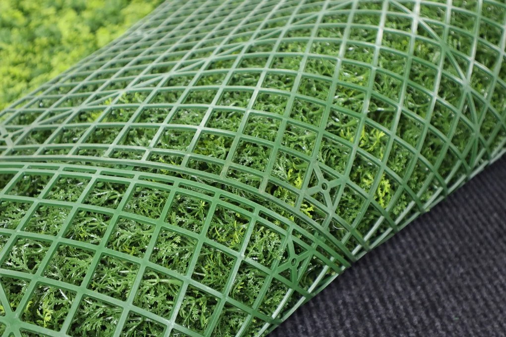 Umelý rastlinný panel MARIE MOSS 100 x 100 cm - Panel 100x100 Europe Grass