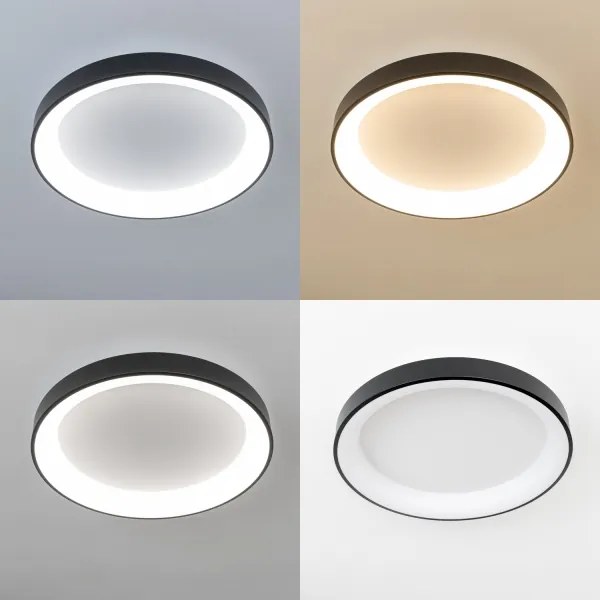 Brilagi - stmievateľné LED stropné svietidlo FALCON II LED/99W/230V pr. 60 cm čierne +DO