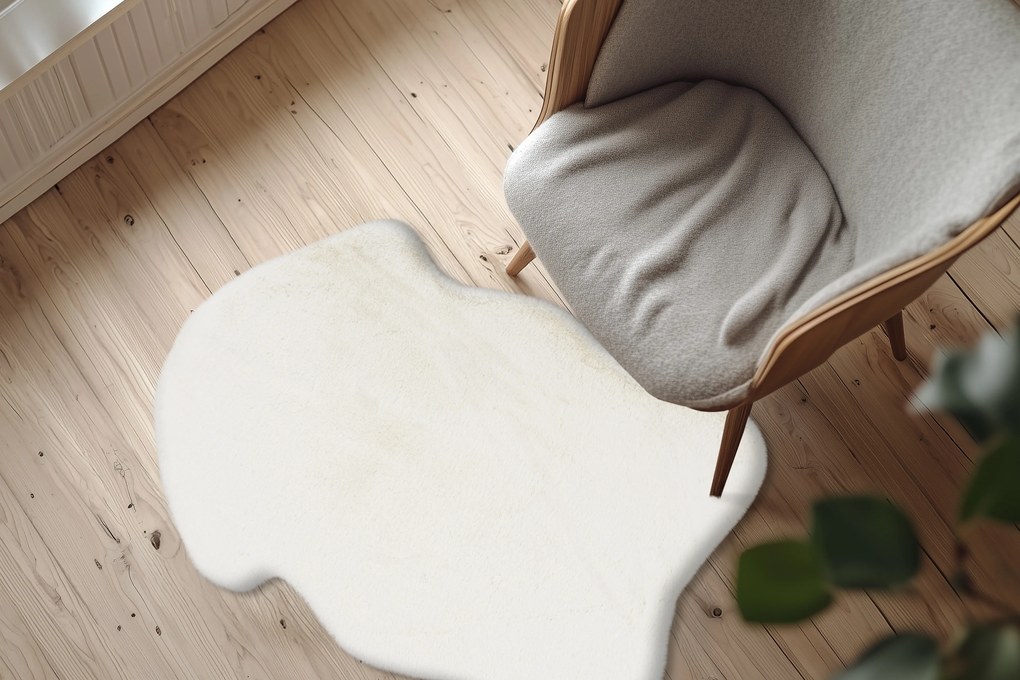 Obsession, Kusový koberec Infinity 201 White, 60x90, biela, obývacia izba