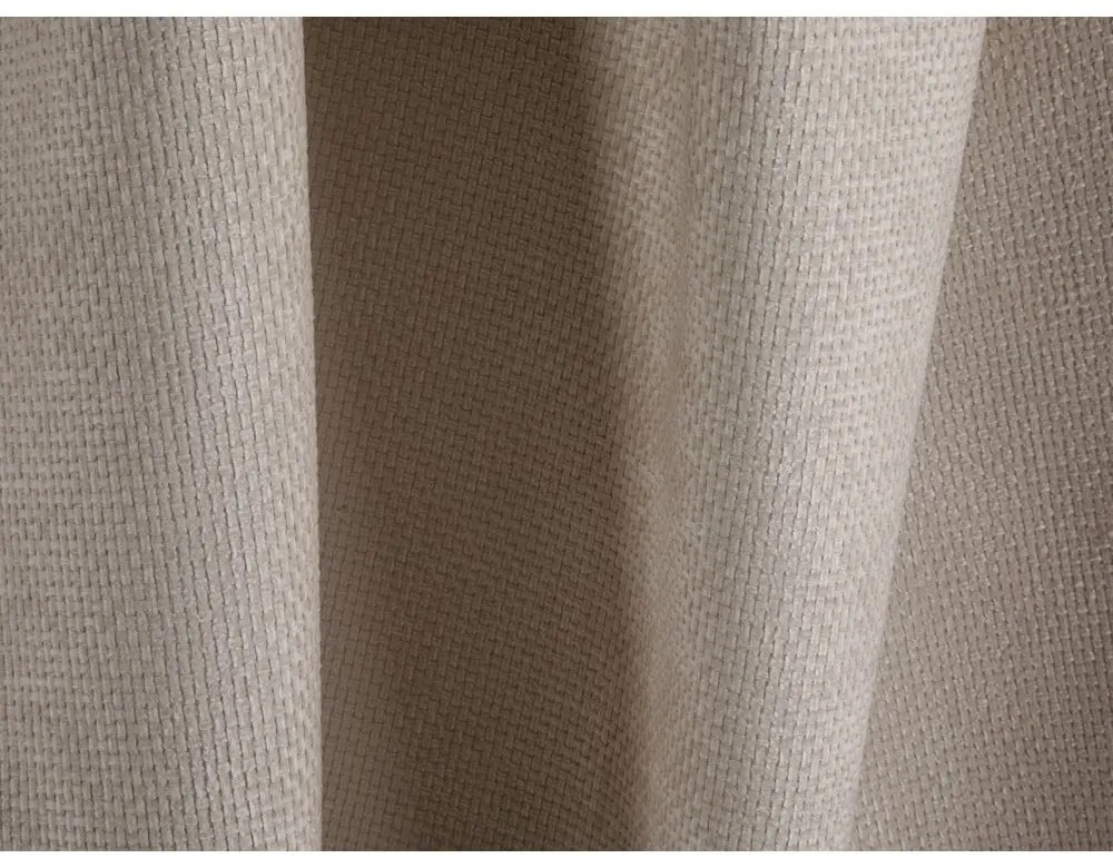 Béžová ženilková rozkladacia/s úložným priestorom pohovka 262 cm Tonale – Cosmopolitan Design