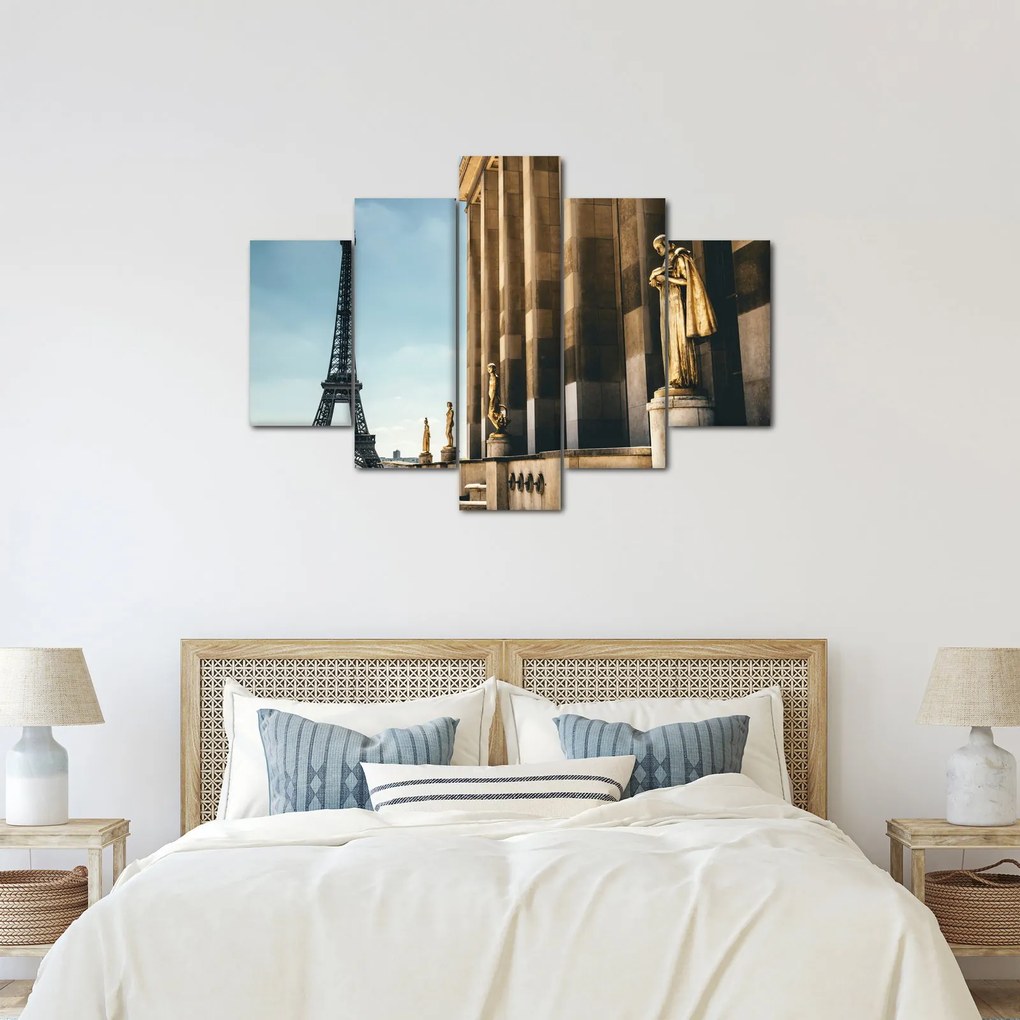 Obraz z Trocaderského námestia, Paríž (150x105 cm)