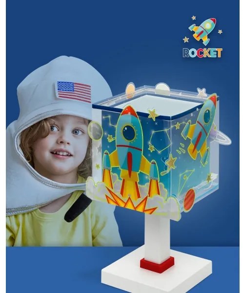 Dalber 63351N - LED Detská lampička ROCKET 1xG4/4W/230V pestrofarebná