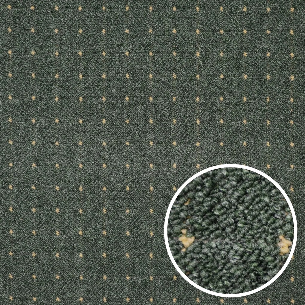 Condor Carpets, Metrážny koberec Udinese zelený - neúčtujeme odrezky z rolky, na mieru, šíře 4m,na mieru, neúčtujeme odrezky, zelená, filc, chodba / predsieň