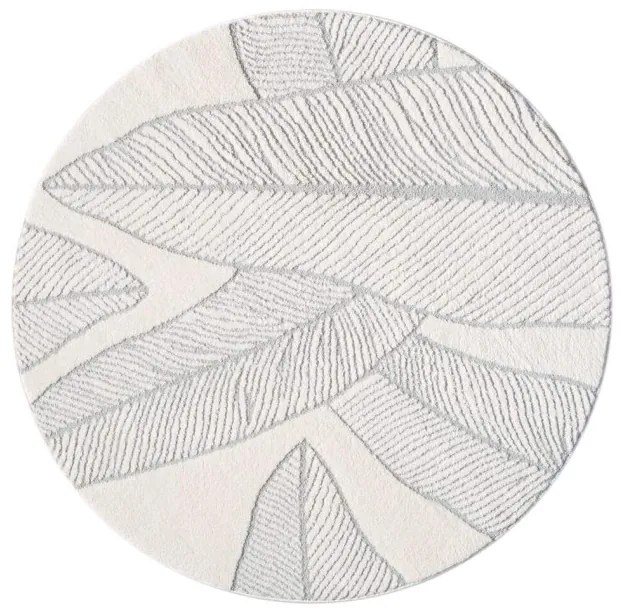 Koberec Lounge 0629 sivý kruh