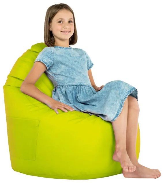 Kreslo Porto ekokoža limetkové