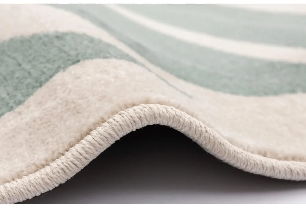 Zelený/béžový detský koberec ø100 cm Deliciosa Malachite – FD