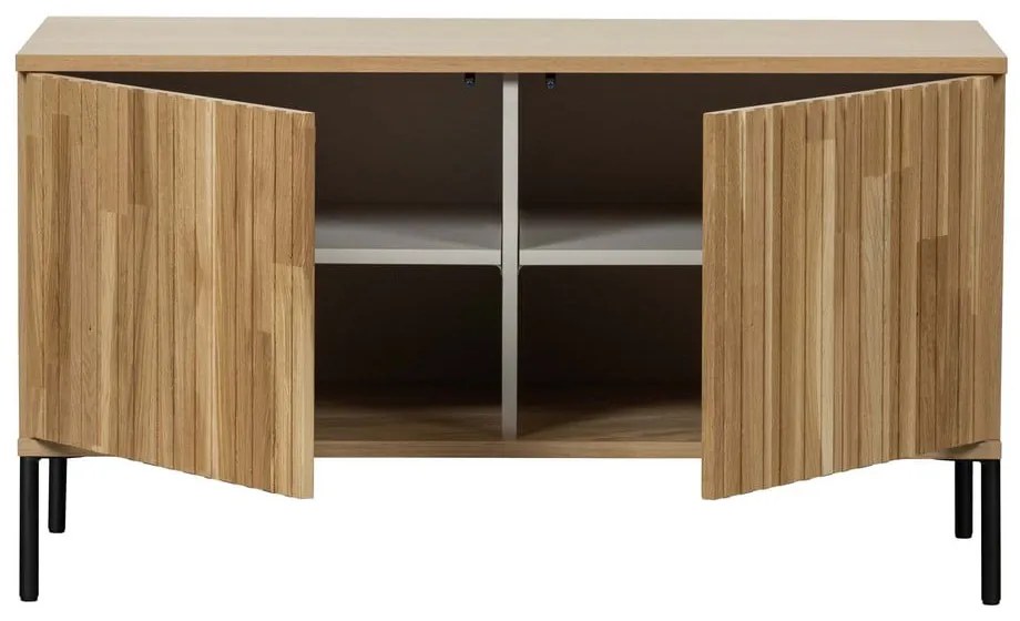 TV stolík v dekore duba v prírodnej farbe 100x56x44 cm Gravure – WOOOD