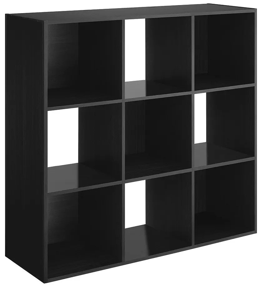 9 kocková úložná polica s 3 košíkmi