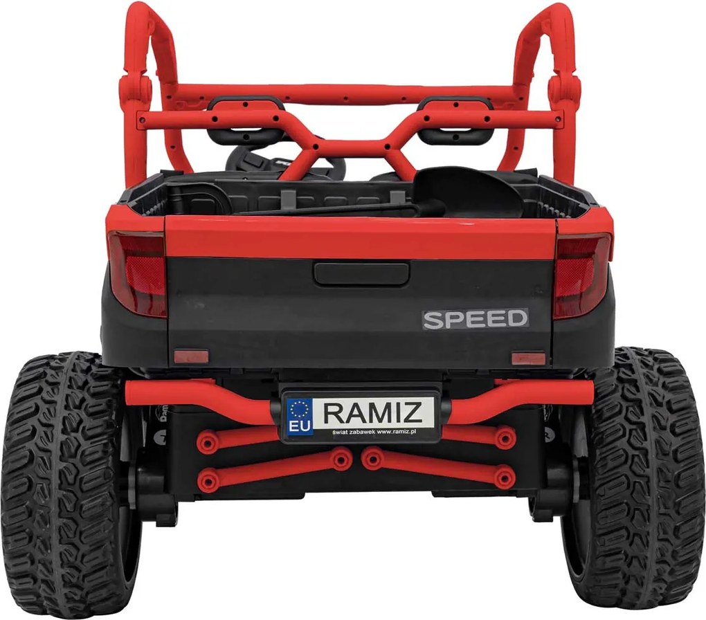 Ramiz Farmársky nákladný automobil UTV Racing Červená