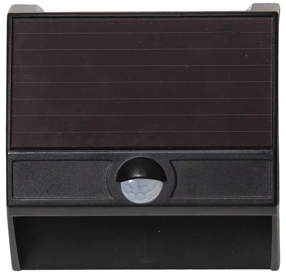 Nástenné solárne LED svietidlo Star Trading Wally, výška 11 cm