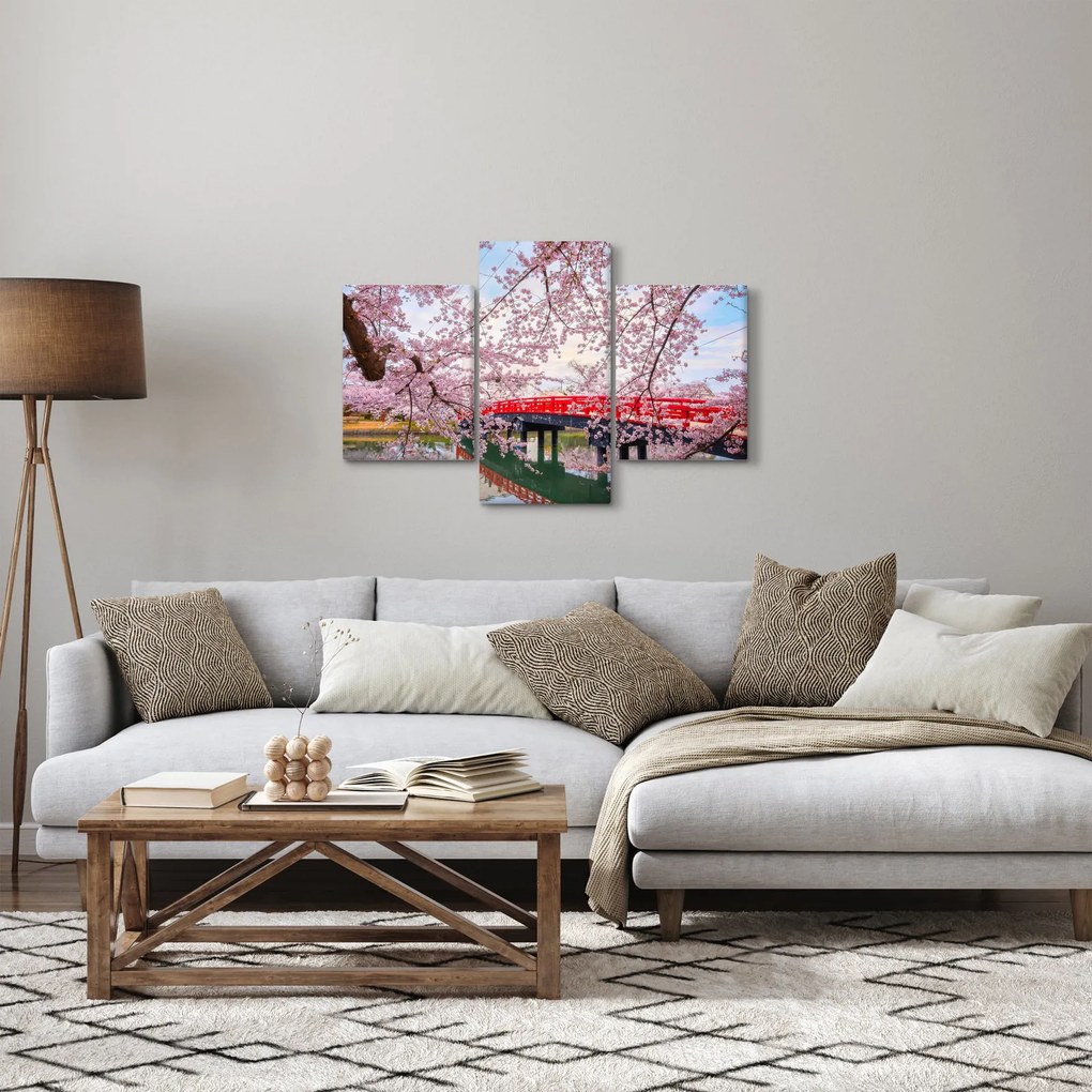 Obraz - Hirosaki, Japonsko (90x60 cm)