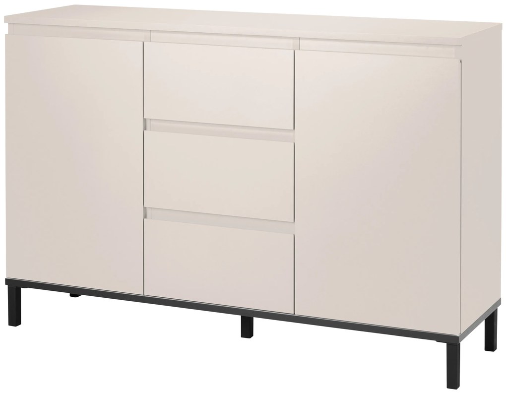 Livarno® Komoda s 3 zásuvkami a 2 dvierkami (850000510)