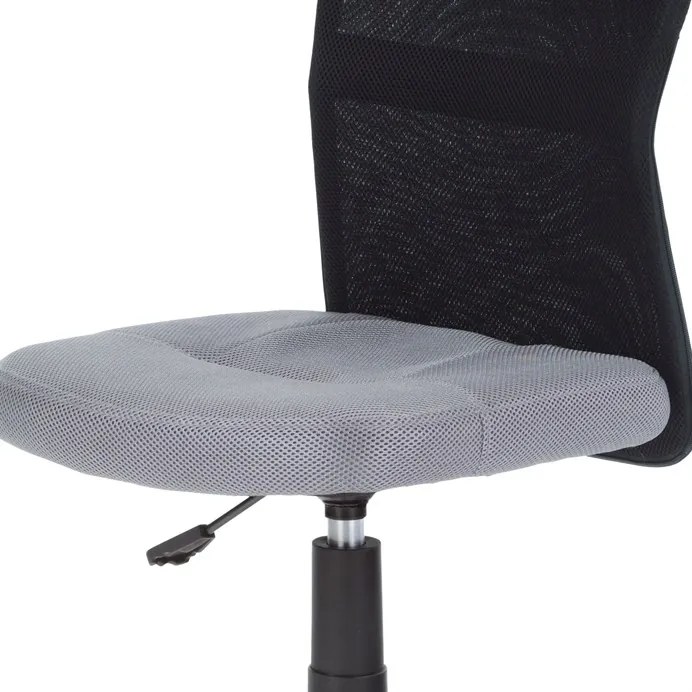 BONTEC Detská stolička, výškovo nastaviteľná, šedá sieťovina, KA-2325 GREY Farba: Šedá