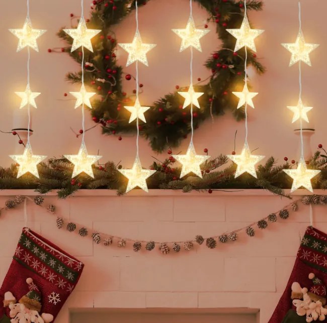 LED záves CD005 s diaľkovým ovládaním