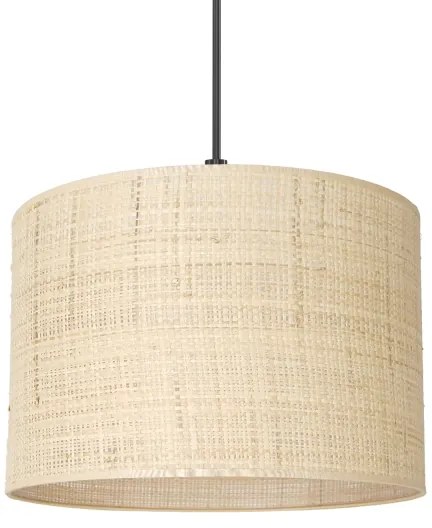 Luster na lanku RATTAN 1xE27/60W/230V pr. 25 cm ratan
