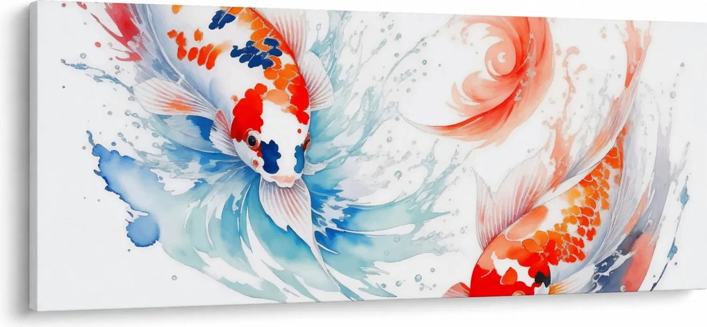 Obraz - Ryby (120x50 cm)