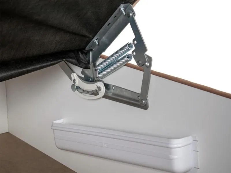 Polohovacia posteľ Alex 120, hnedá (č.213/49 , matrace b do 120 kg)