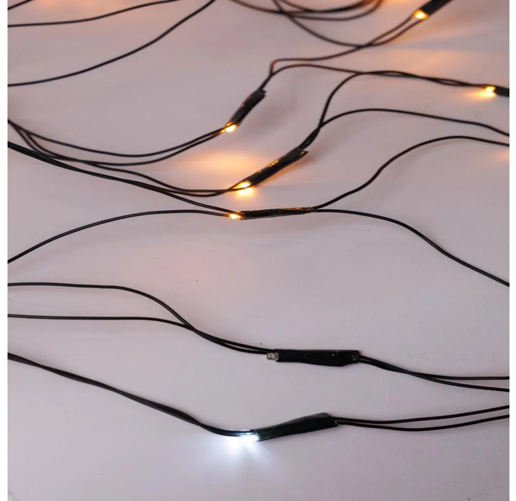 LED Vonkajší vianočný záves NET 240xLED/7,2W/230V 1,5x2 m IP44 teplá biela