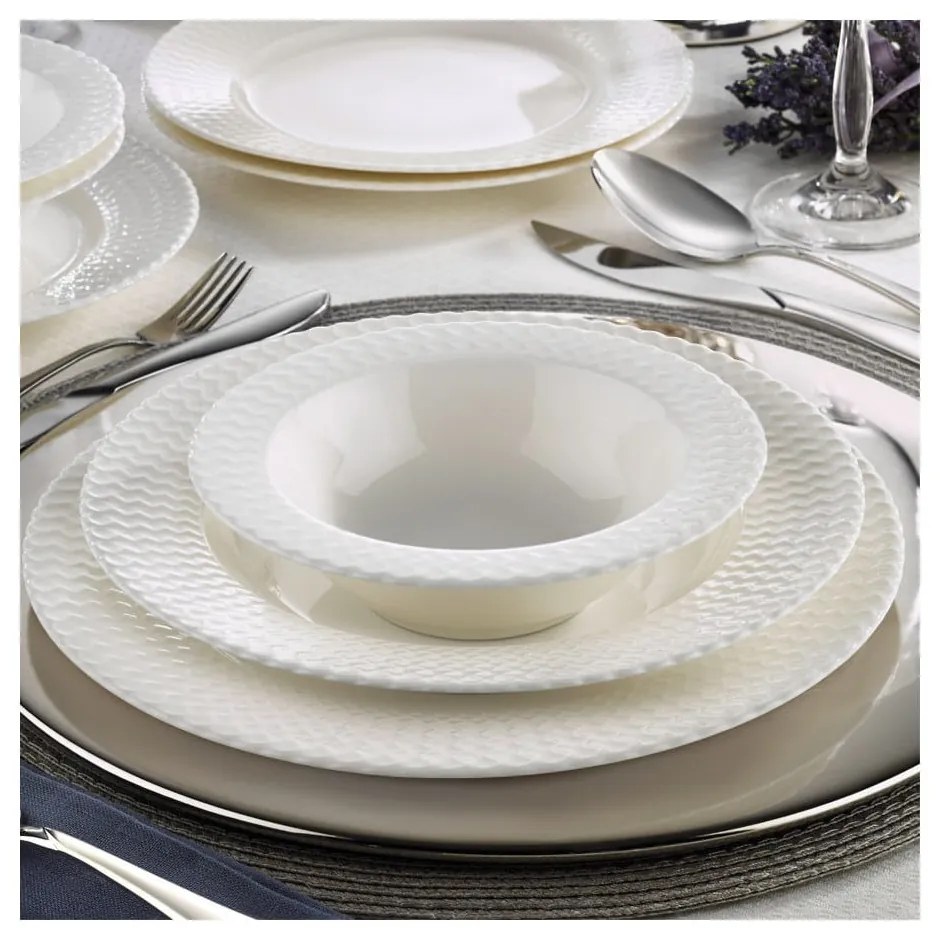 24-dielna súprava porcelánového riadu Kutahya Russna