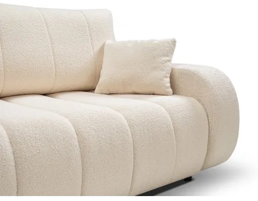 Rozkladacia trojmiestna pohovka DESIO béžová