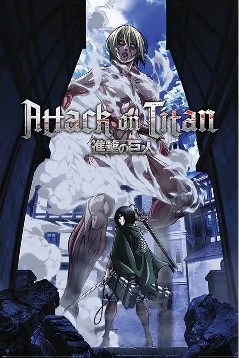 Plagát, Obraz - Attack on Titan S3 - Female Titan Approaches