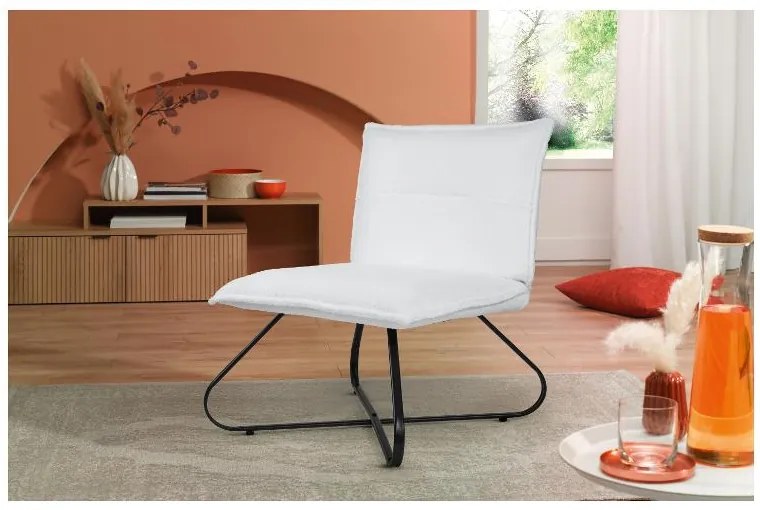 Livarno home Kreslo s plyšovým poťahom  (100392658)