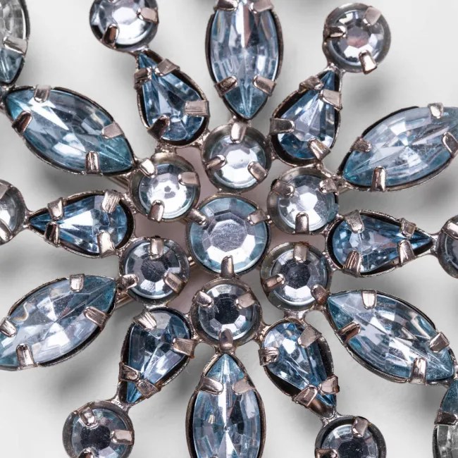 Závesná vianočná dekorácia DIAMOS snehová vločka 710544