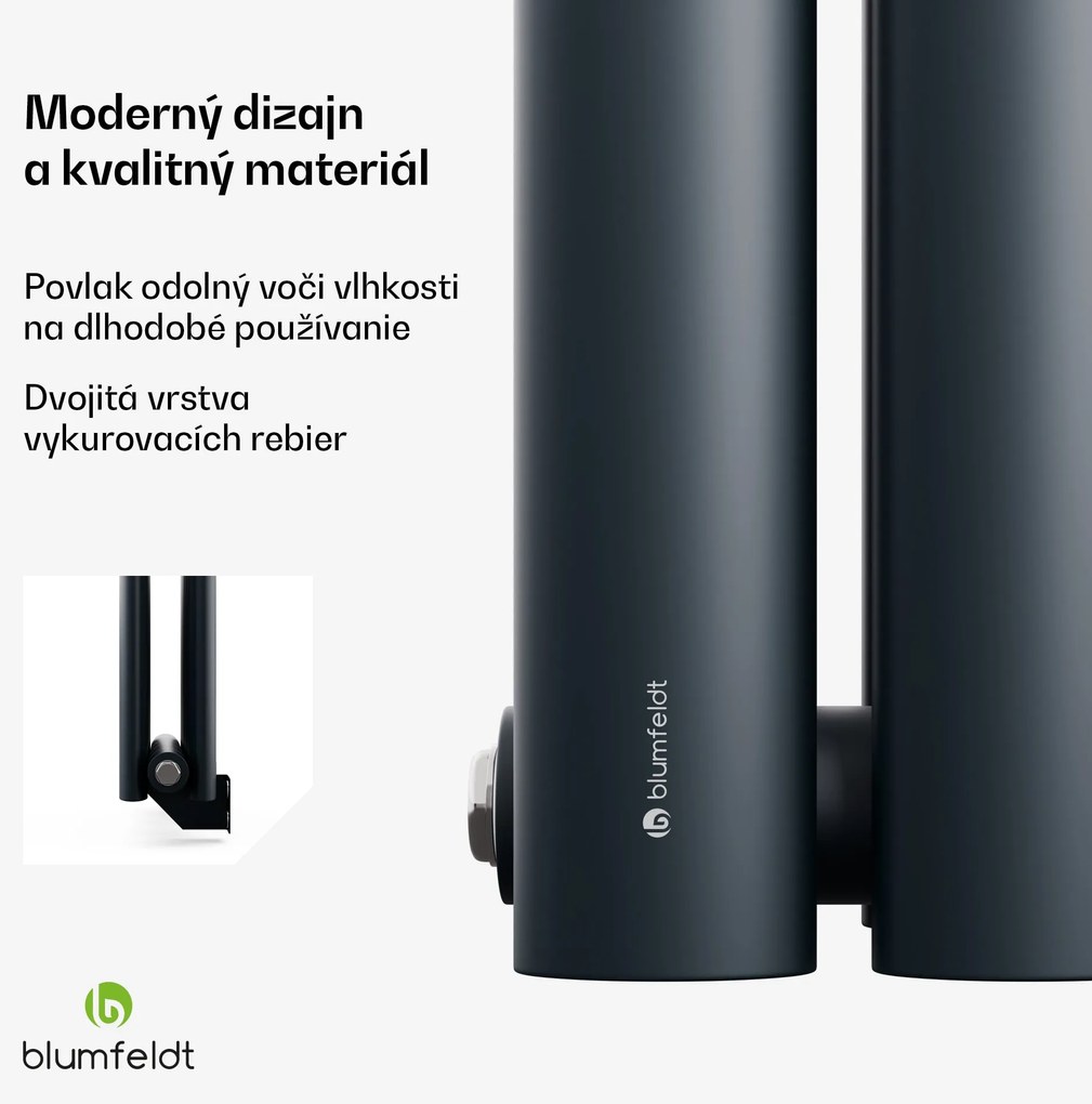 Blumfeldt Tallheo radiátor 60x30 360W